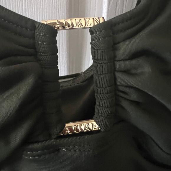Lauren Ralph Lauren Green One-Piece Swimsuit – Size 14 – Logo Detail - Picture 5 of 6